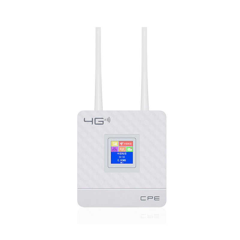 Home Office 4G Router with Color Screen Pluggable Card Axl