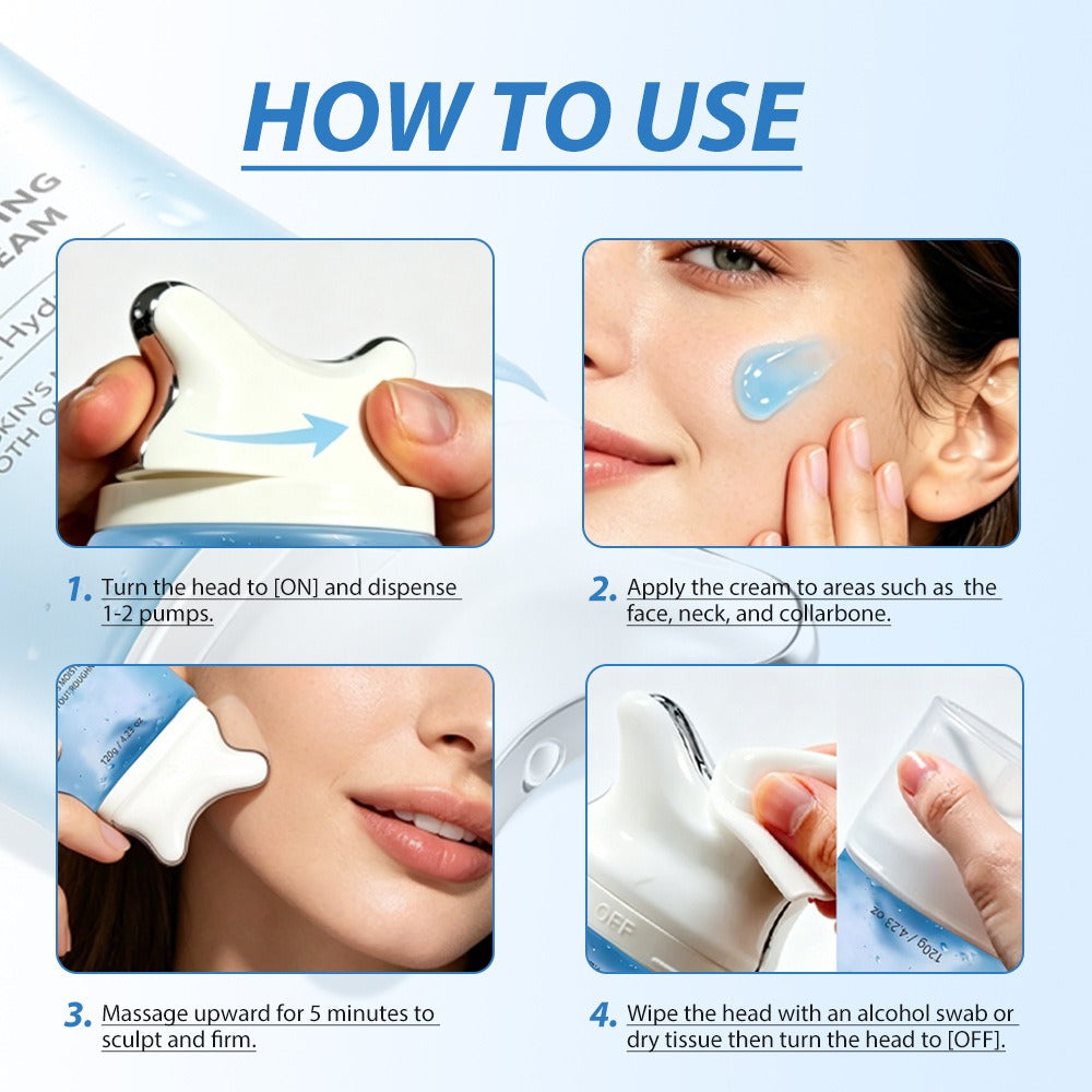 Jelly Gel Gua Sha Face & Neck Cream Axl