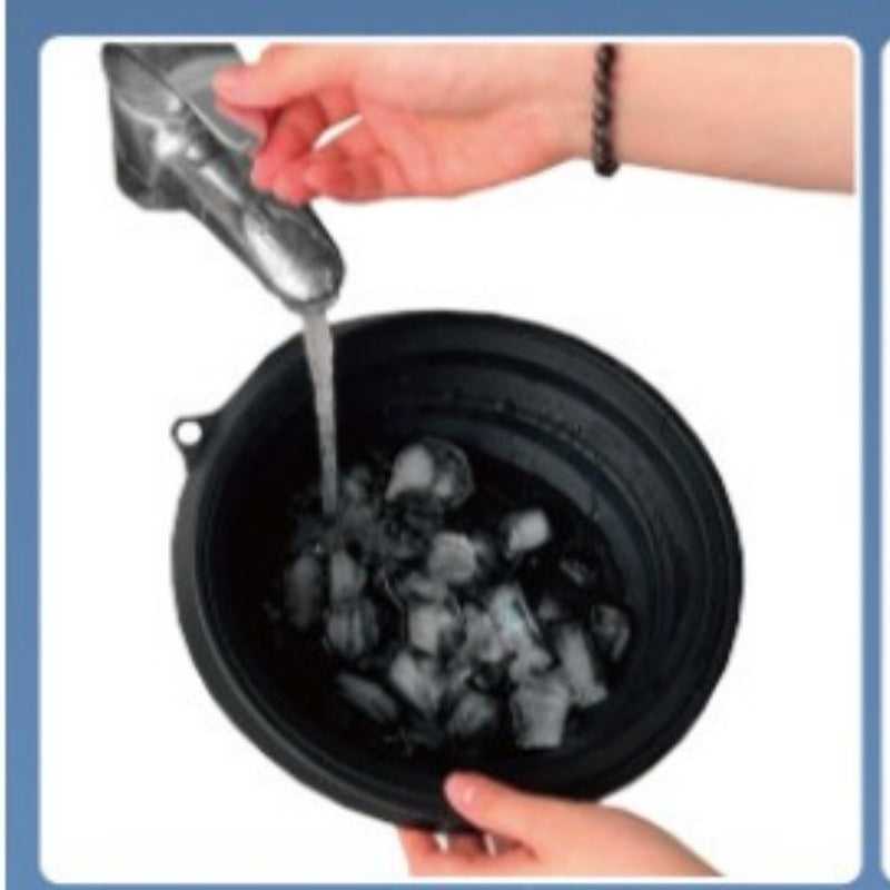 Foldable Silicone Ice Basin Axl