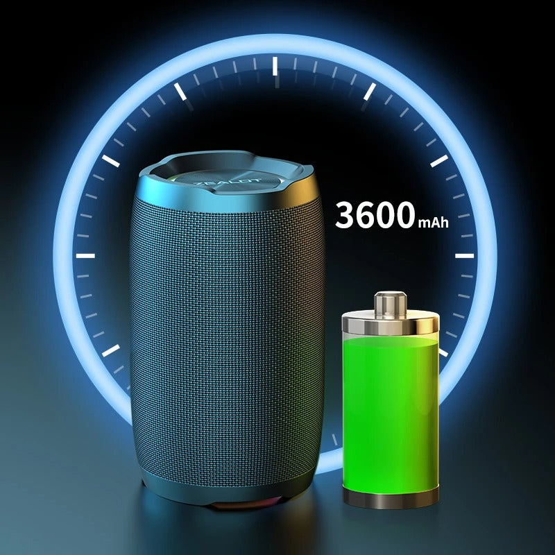 Zealot S49 20W Portable Bluetooth Speaker with 360° Sound Axl