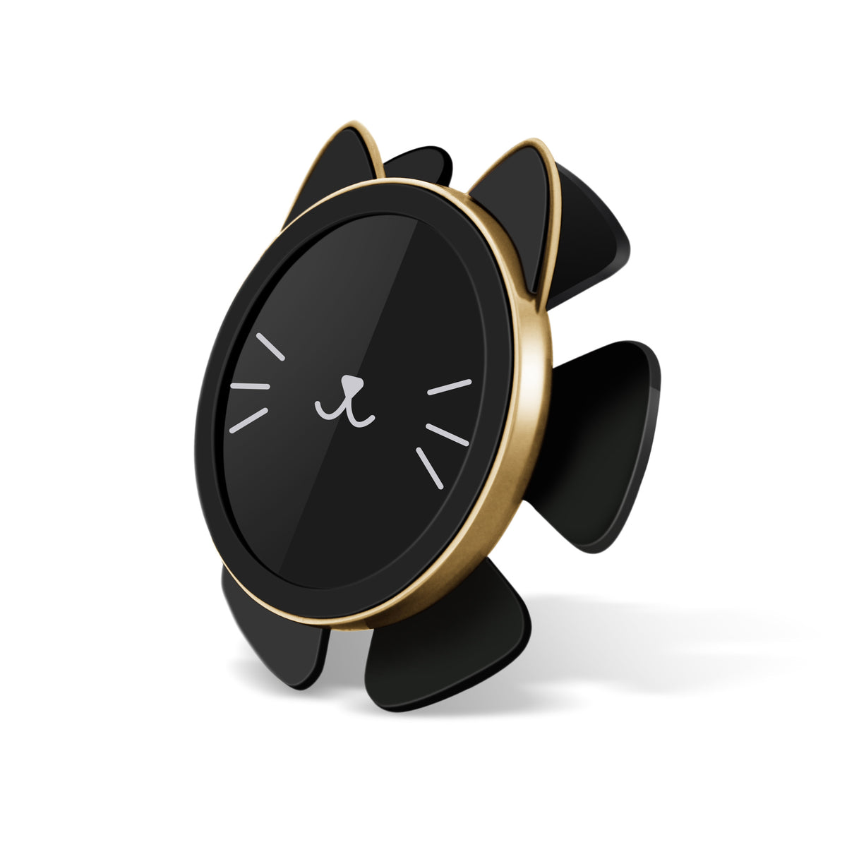 Creative Cat Phone Holder for Car with Gravity Support Axl Black