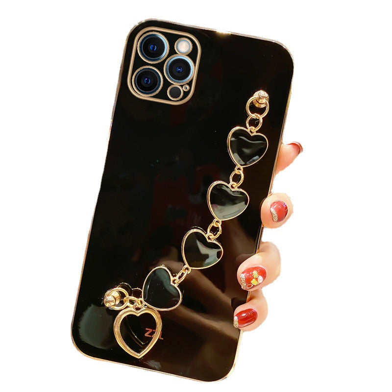 Stylish iPhone 15 Pro Max Case with Heart Bracelet Axl