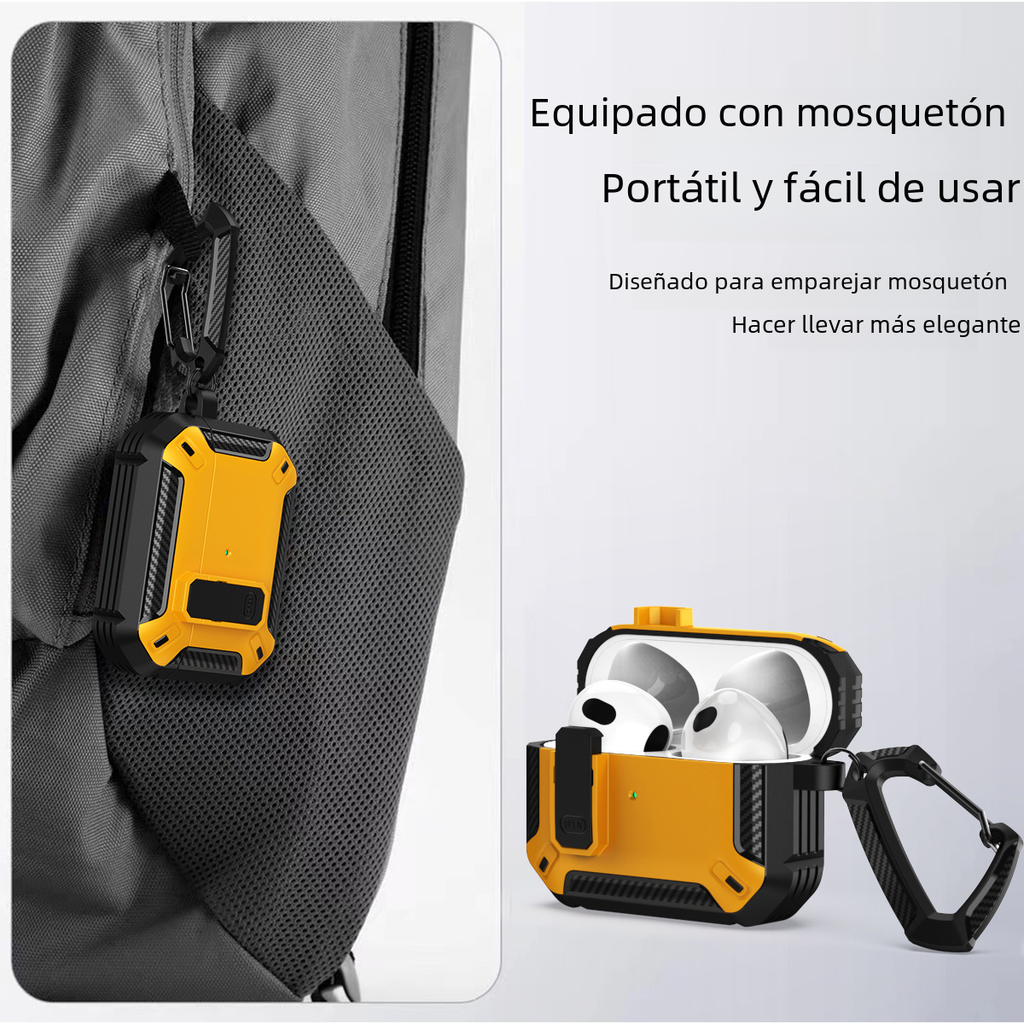 Dual-Color TPU Case for AirPods Pro 2 & 3 | Stylish Cover AirPods Protective Case Axl