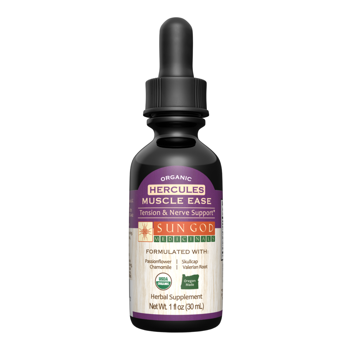 Hercules Muscle Ease Herbal Tincture Axl 1 oz.