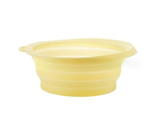 Foldable Silicone Ice Basin Axl Yellow Standard