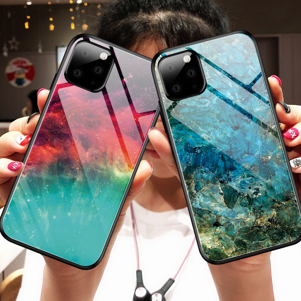 Gradient Glass Phone Case for iPhone 11 and XS Max Axl