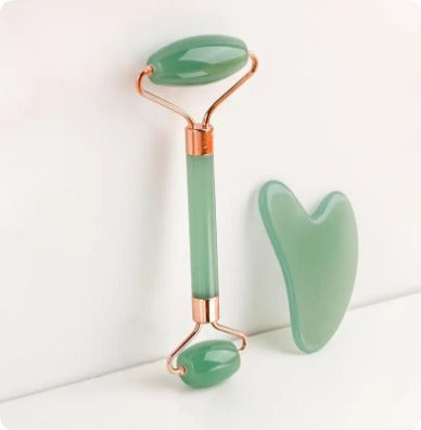 Face Opal Roller & Gua Sha Set Axl