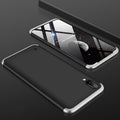 Samsung A50 Mobile Phone Case with Splicing Design Axl Silver black silver / A50
