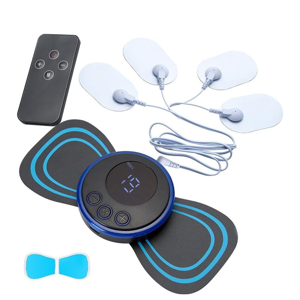 Portable Electric Pulse Neck and Shoulder Massager Axl Remote control one to four Standard