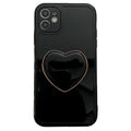 Homemade Hot Girl Love Phone Stand Case Axl Black / iPhone12