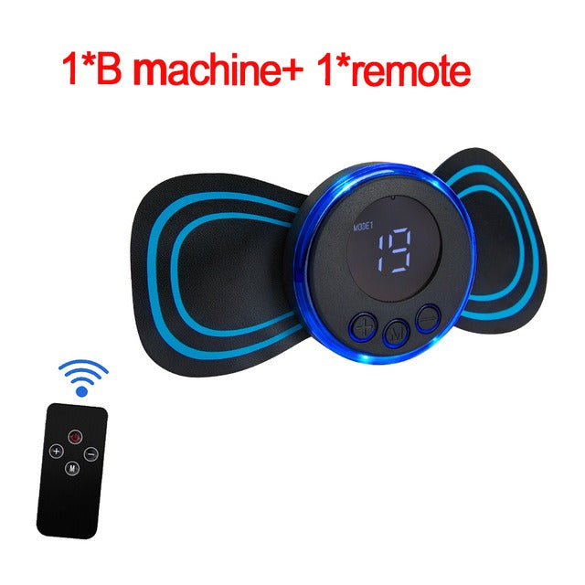 Portable Electric Pulse Neck and Shoulder Massager Axl