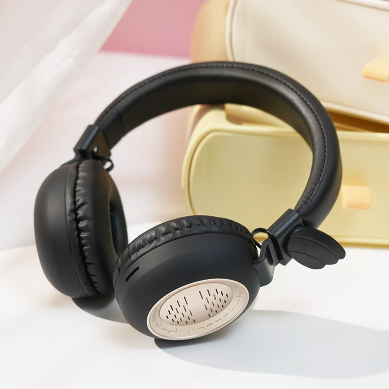 Unique Design Bluetooth Headset for Gaming and Adults Axl Black / Rechargeable