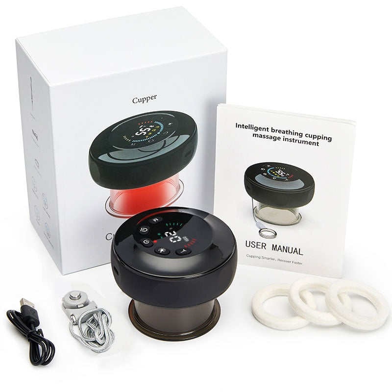 Red Light Electric Cupping Massager Axl