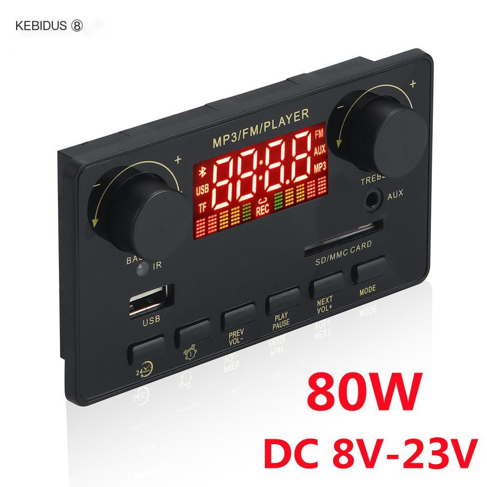 12V Car FM Radio Module with MP3 Player and Decoder Axl