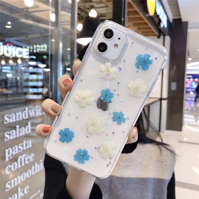 Eternal Flower TPU Phone Case – Cherry Blossom Design