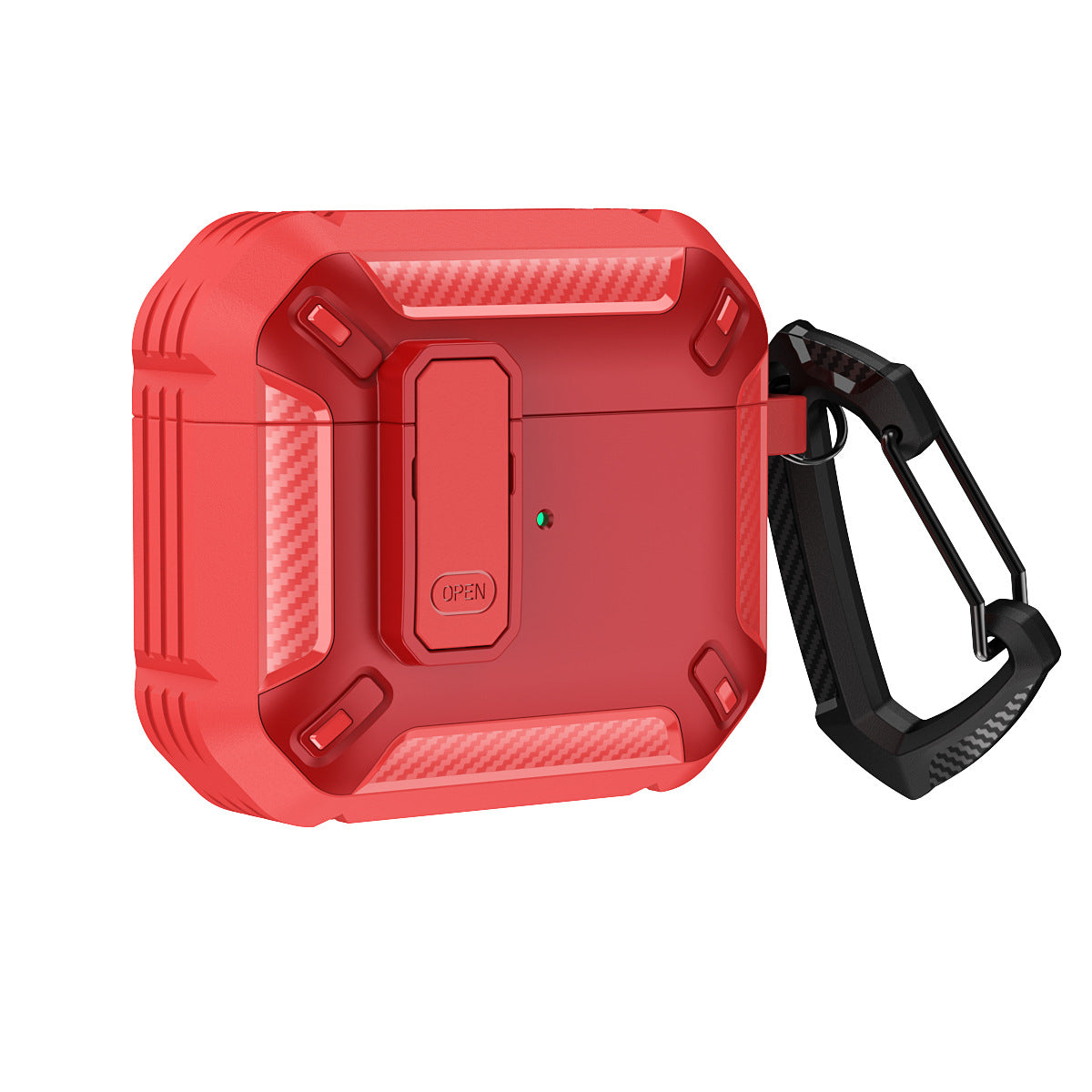 Dual-Color TPU Case for AirPods Pro 2 & 3 | Stylish Cover AirPods Protective Case Axl Red + red / Airpods1/2