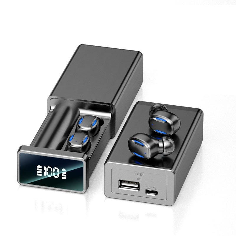 TWS Wireless Bluetooth Headset with Long Battery Life Axl A22 Black