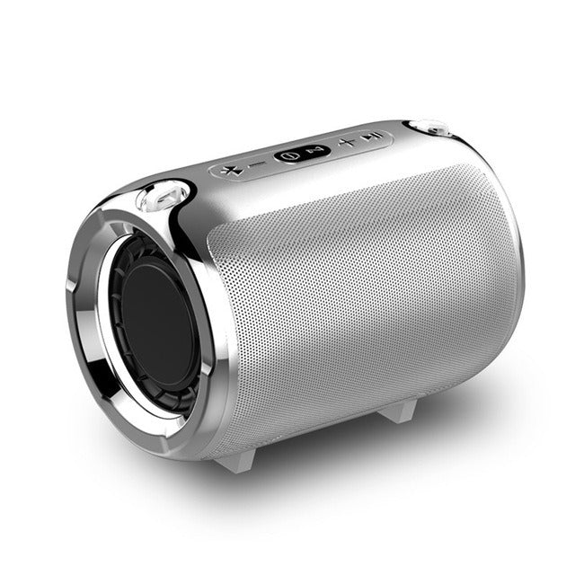 Portable Anti-Fall Bluetooth Speaker with Subwoofer Axl Silver / Charging Version