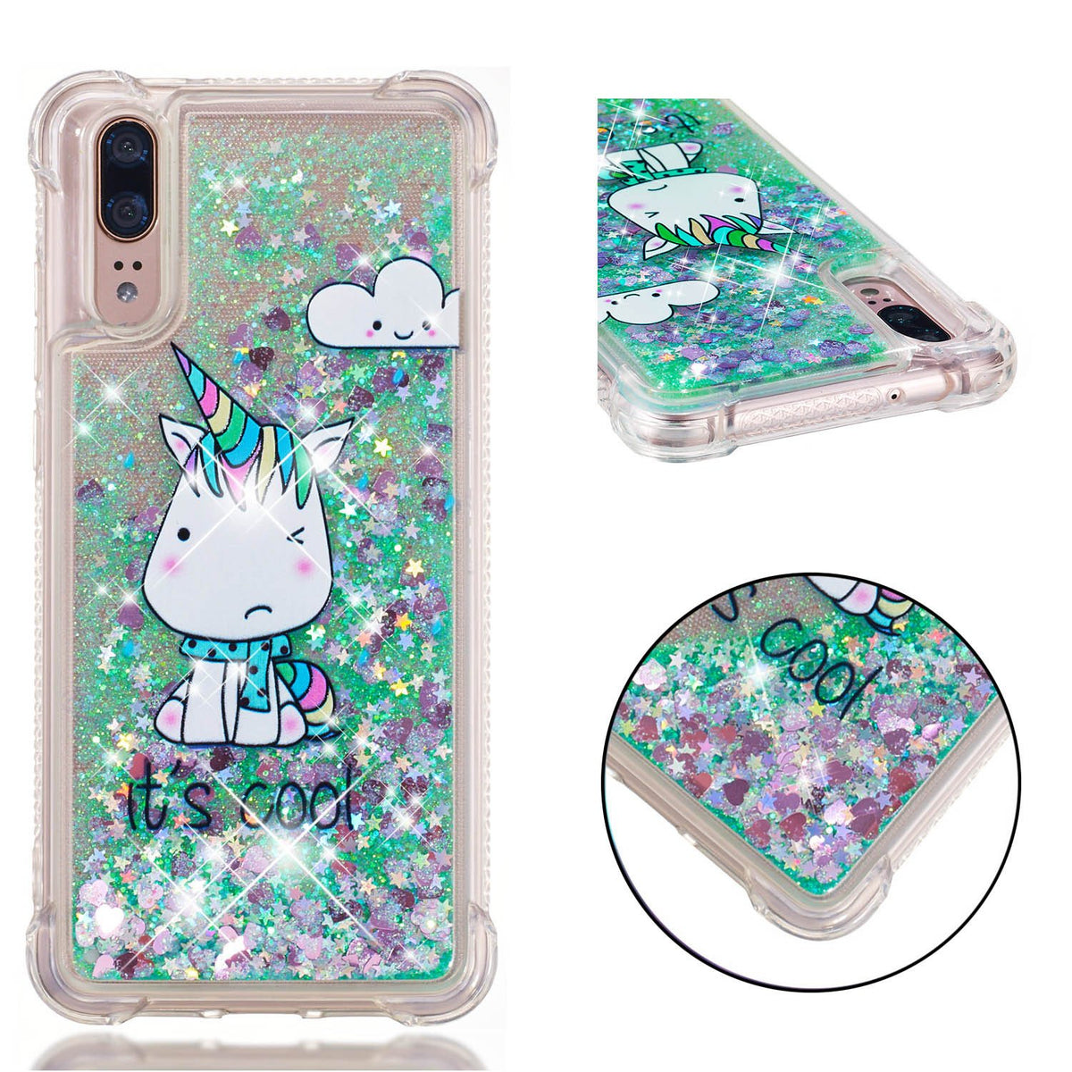 Glitter Quicksand TPU iPhone Case – Sparkle Soft Shell Cover