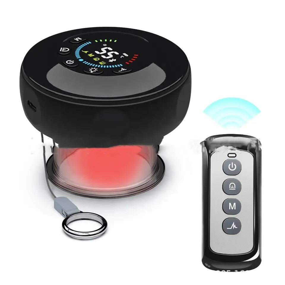 Red Light Electric Cupping Massager Axl With remote control