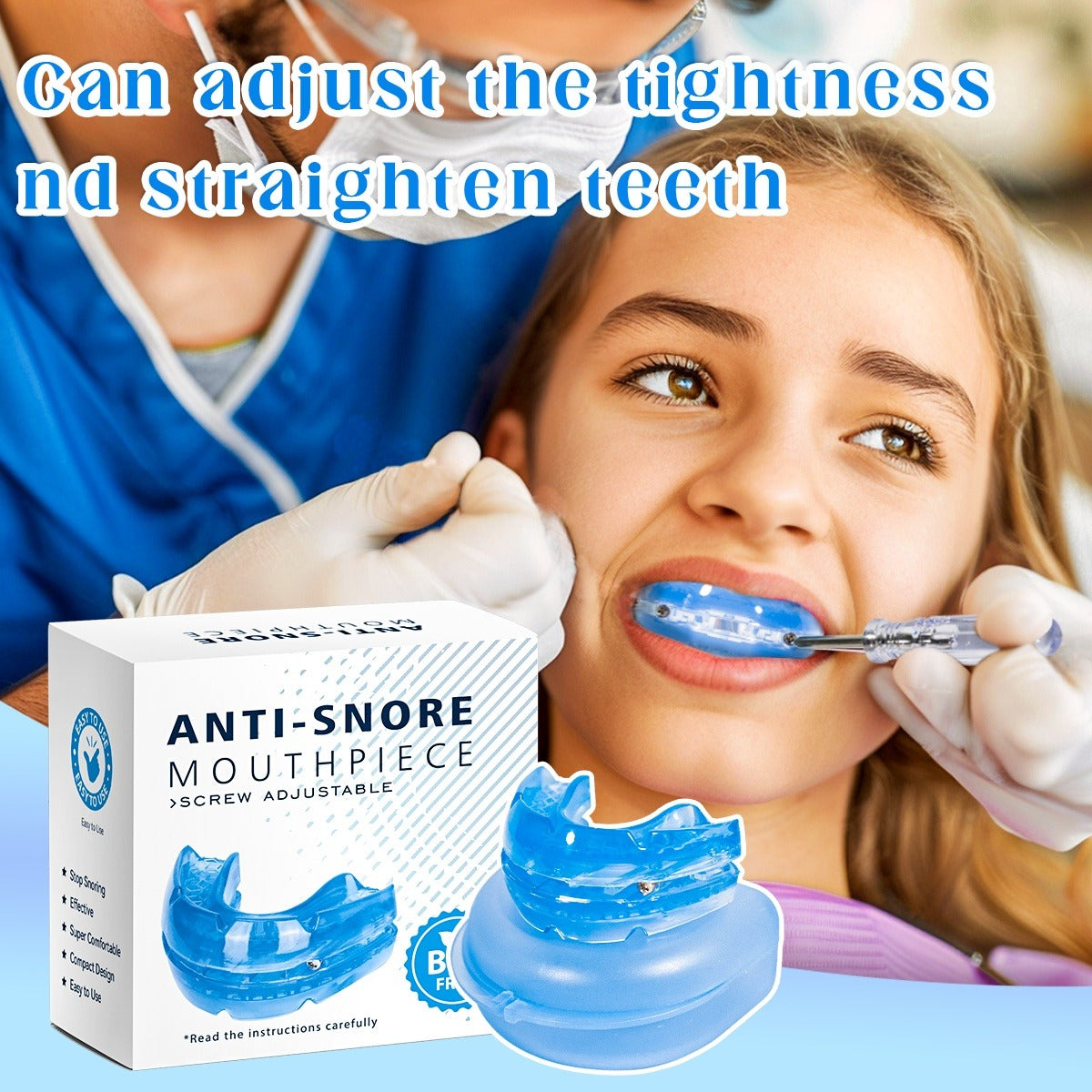 Adjustable Night Mouth Guard for Teeth Grinding Axl