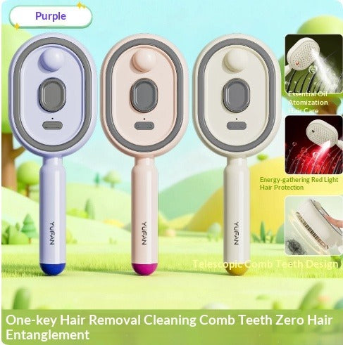 Electric Spray Airbag Massage Comb Axl Purple Flagship model