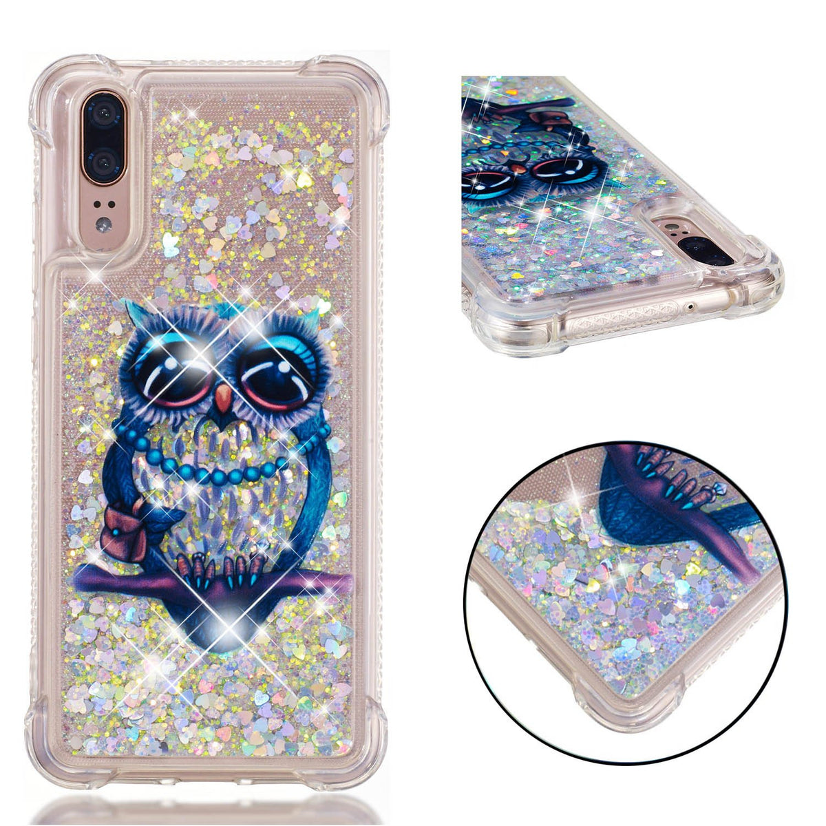 Glitter Quicksand TPU iPhone Case – Sparkle Soft Shell Cover