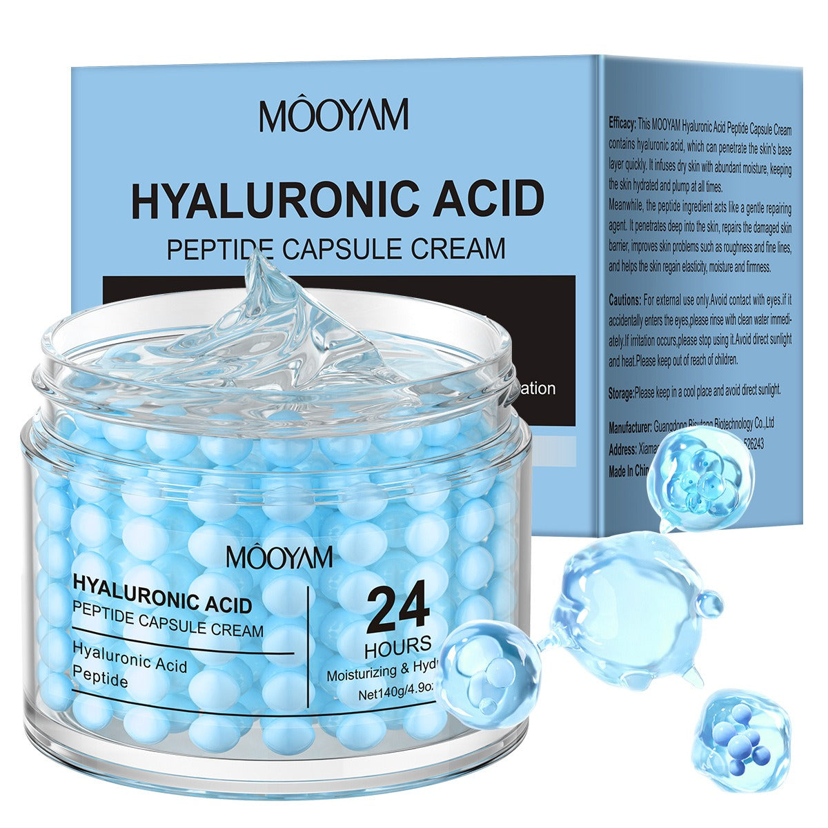 Hyaluronic Acid Peptide Capsule Face Cream Axl