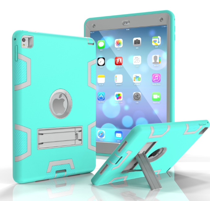 Full Coverage Silicone Kids Tablet Case with Stand Axl