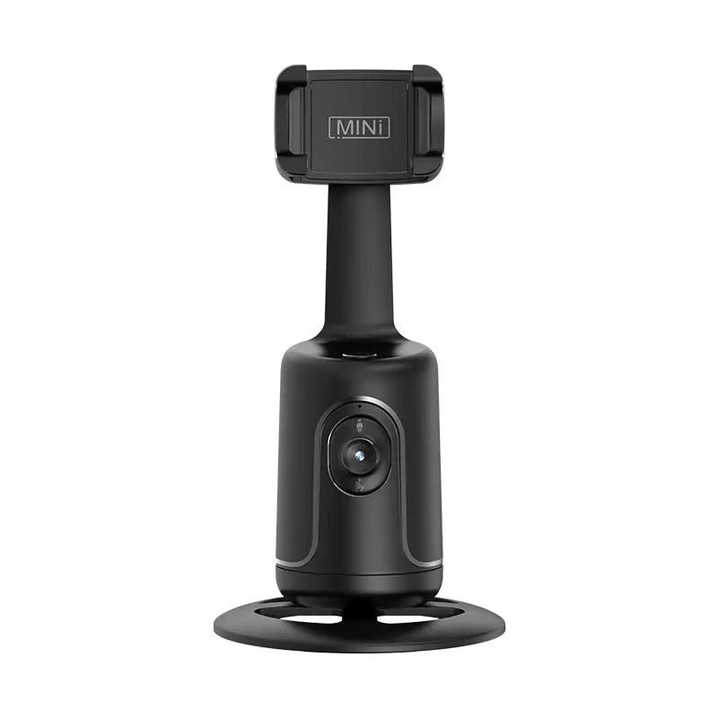Auto Tracking Phone Holder 360° Rotation | Face Tracker Auto Tracking Phone Stand Axl Black