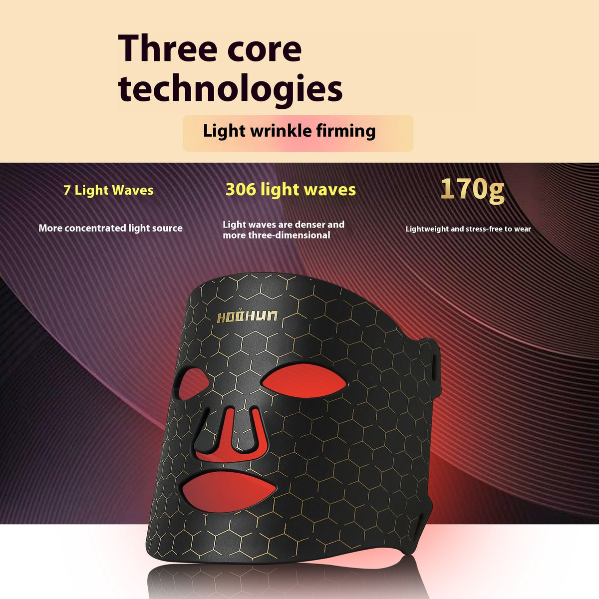 Seven-color LED Photon Skin Rejuvenation Mask Axl