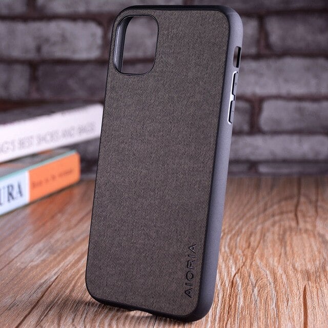 Axl Fabric Phone Case – Business Style Cover for iPhone