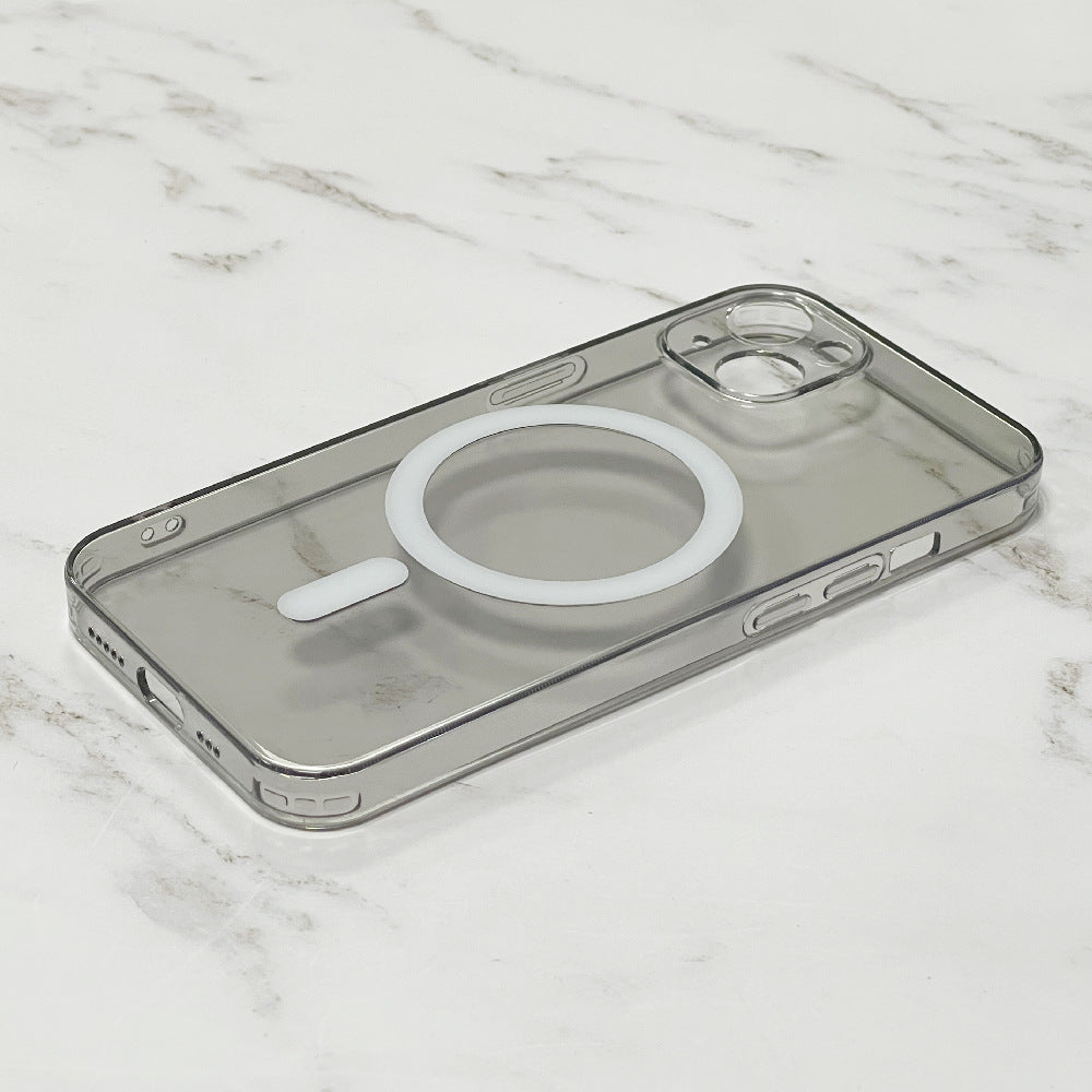 Transparent Glass MagSafe iPhone Case – 38-Magnet Protection