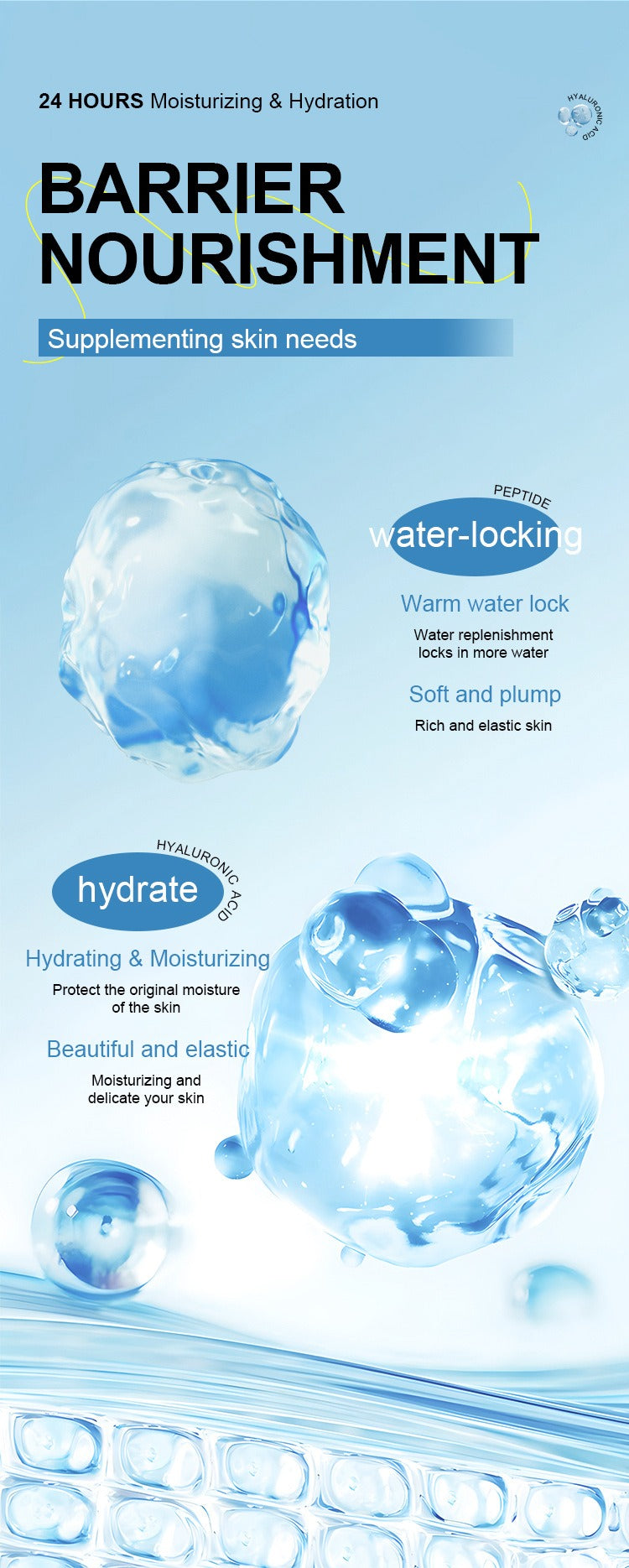Hyaluronic Acid Peptide Capsule Face Cream Axl