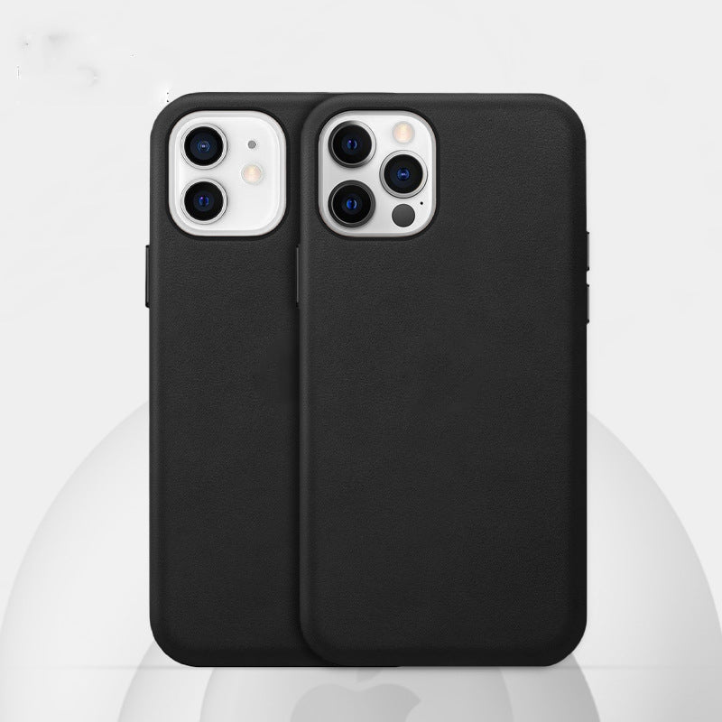 Magnetic Leather Protective Case for Phone 12 Axl Black 12 Pro Max