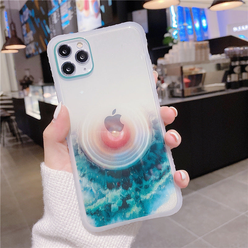 Watercolor Anti-Drop iPhone Case – TPU Back Cover | Axl iPhone Phone Case Axl Fantastic watercolor marble pattern / iphone 11 pro max