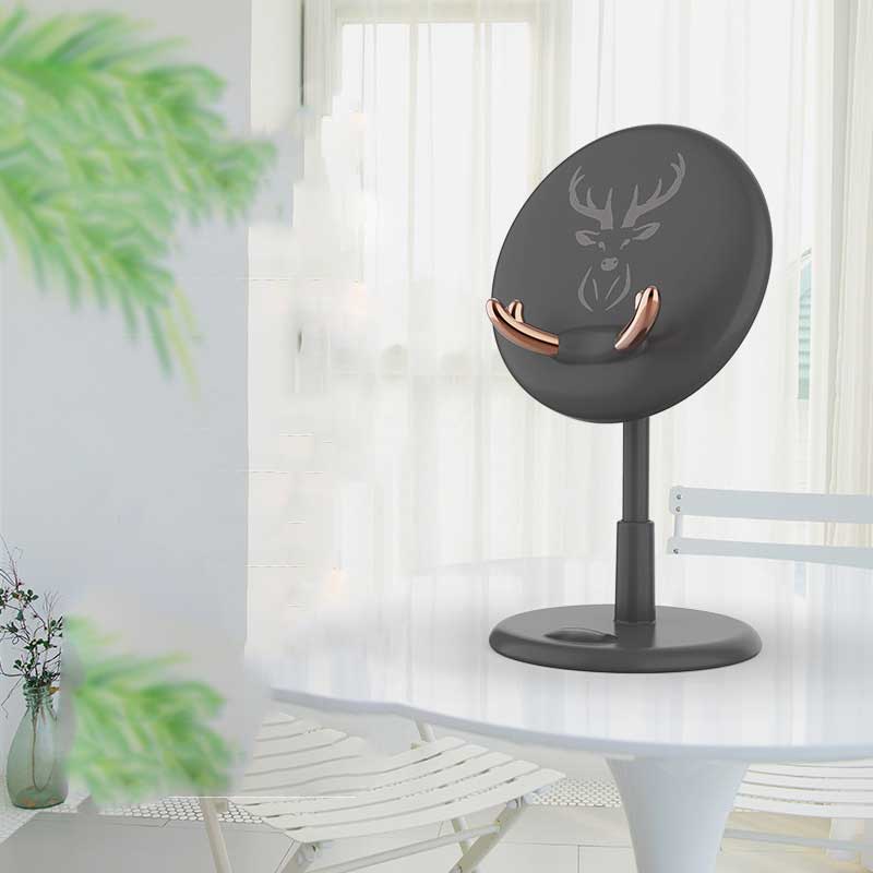 Cute Deer Lazy Phone Holder for iPad and Tablets Axl Grey