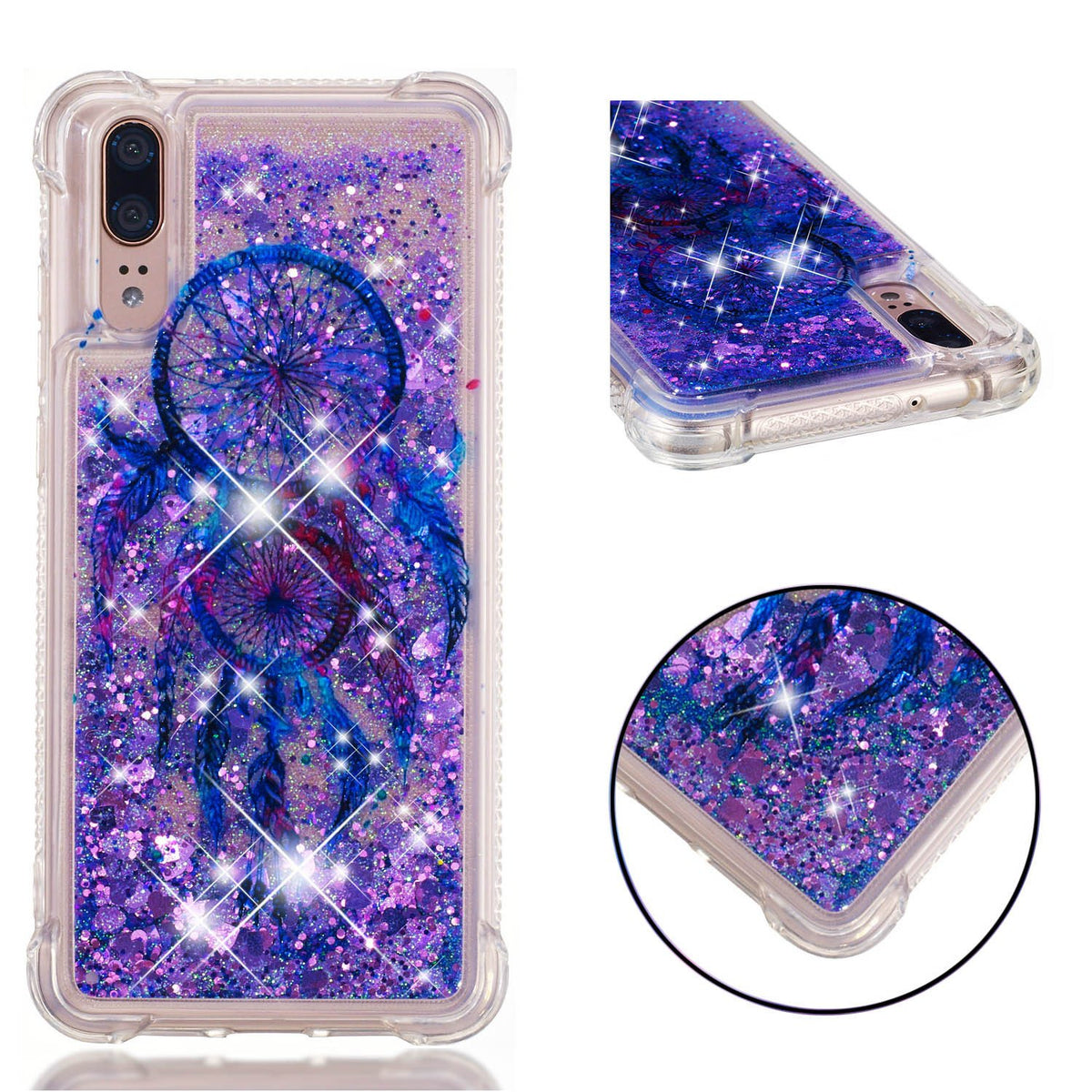 Glitter Quicksand TPU iPhone Case – Sparkle Soft Shell Cover Glitter Phone Case Axl diamond / 7 Plus 8 Plus