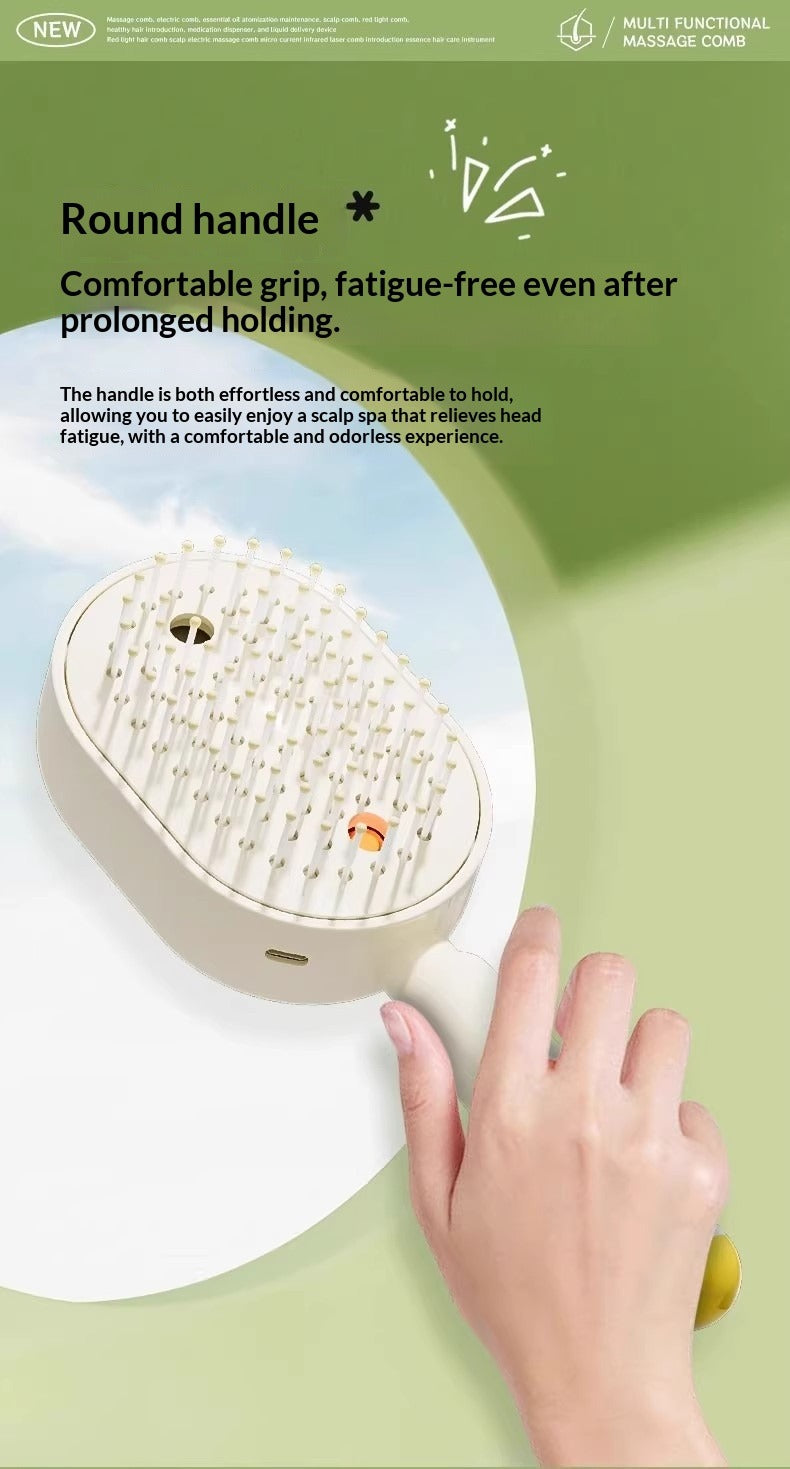 Electric Spray Airbag Massage Comb Axl