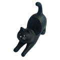 Resin Cat Phone Holder for Home and Office Decor Axl Black / 1 PCS