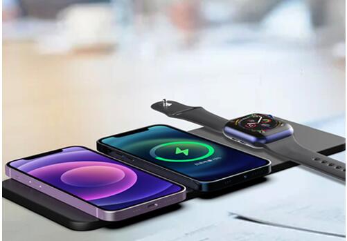 15W Fast Wireless Charger for Apple Phones (3-in-1) Axl