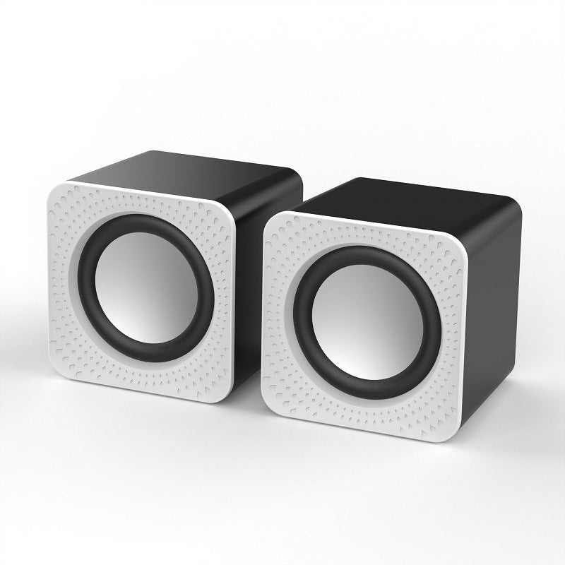 Mini USB Multimedia Desktop Subwoofer Speaker Axl 1044 White