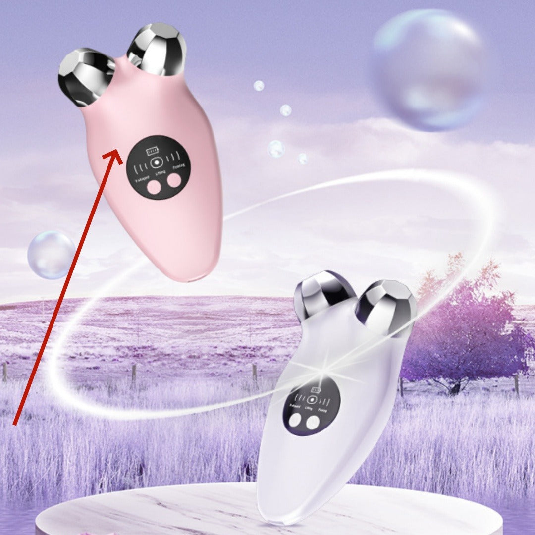 EMS Facial V-line Massager Axl Cherry Pink-English Standard