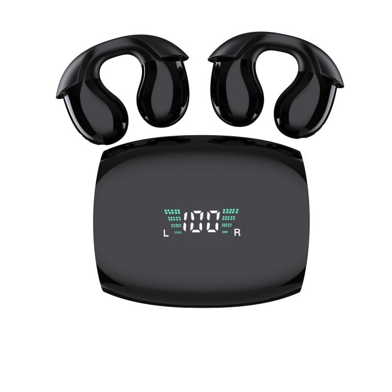 Bone Conduction Earphones Bluetooth 5.3 – IPX5 Sports Bone Conduction Earphones Axl Black