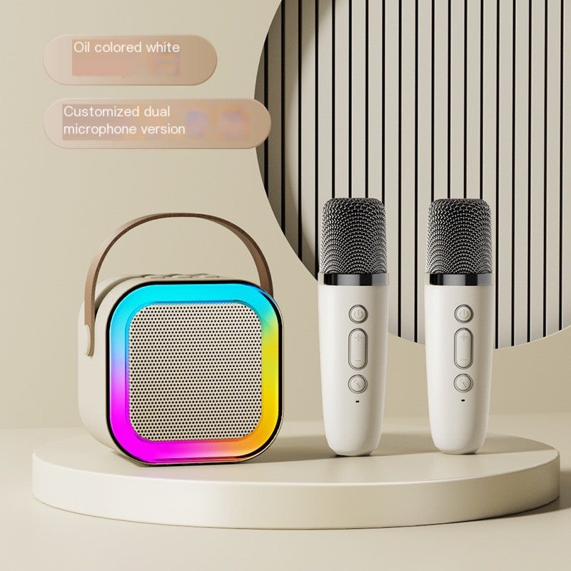 Mini Wireless Bluetooth Speaker with LED Light & Mic | Axl Bluetooth Speaker Axl