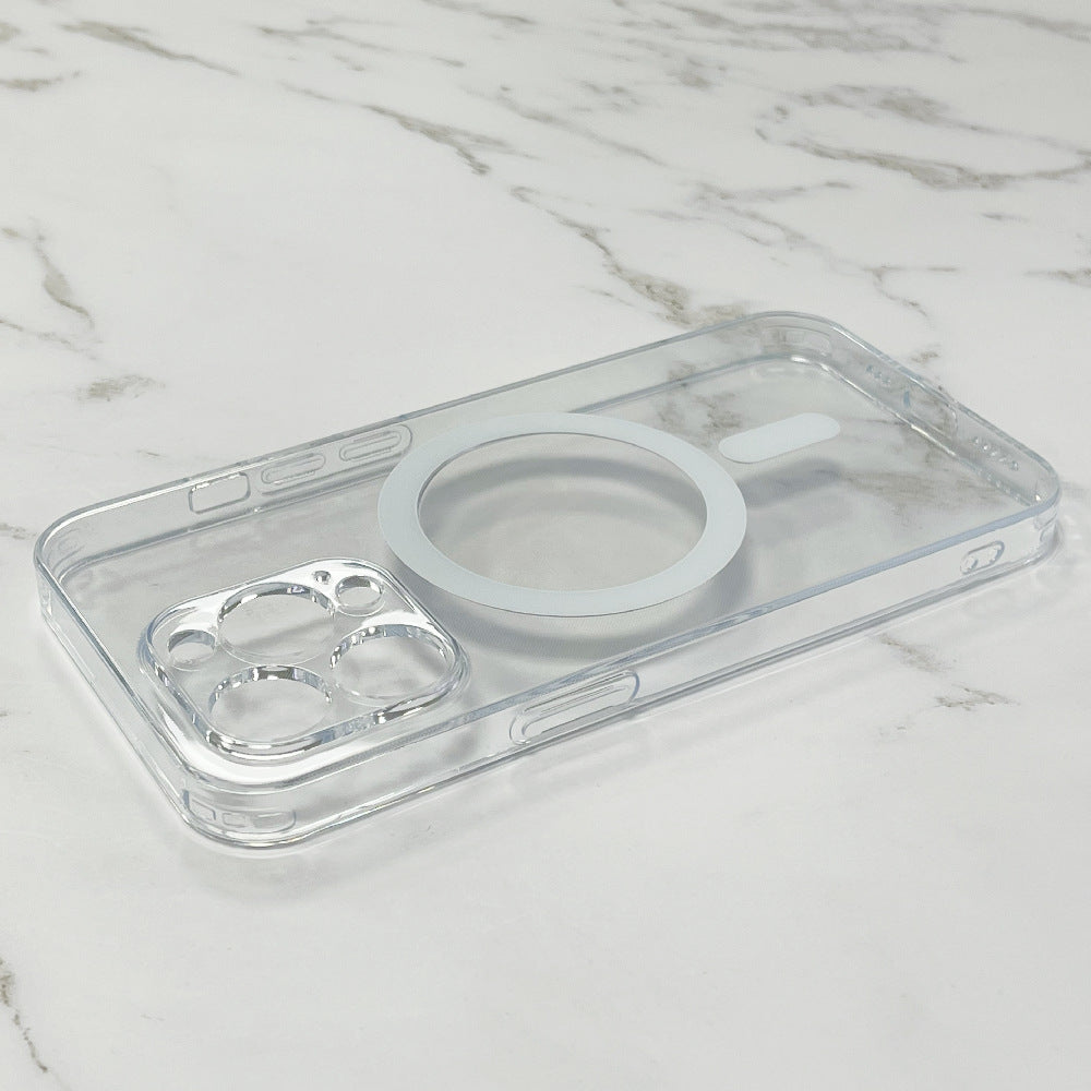 Transparent Glass MagSafe Phone Case Axl HD transparent / Iphone14