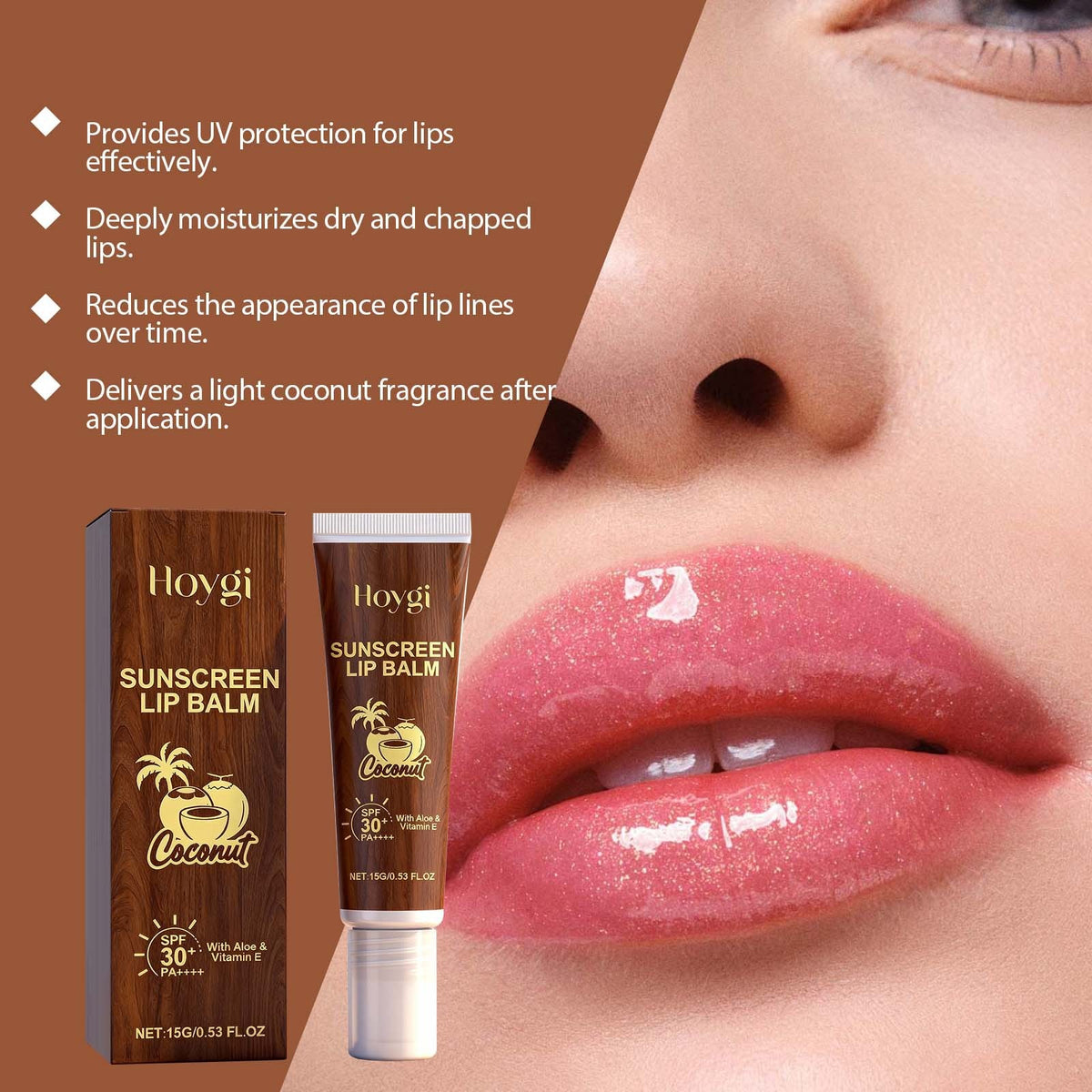 Coconut Sunscreen Lip Balm Axl