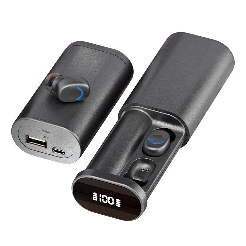 TWS Wireless Bluetooth Headset with Long Battery Life Axl A20 Black