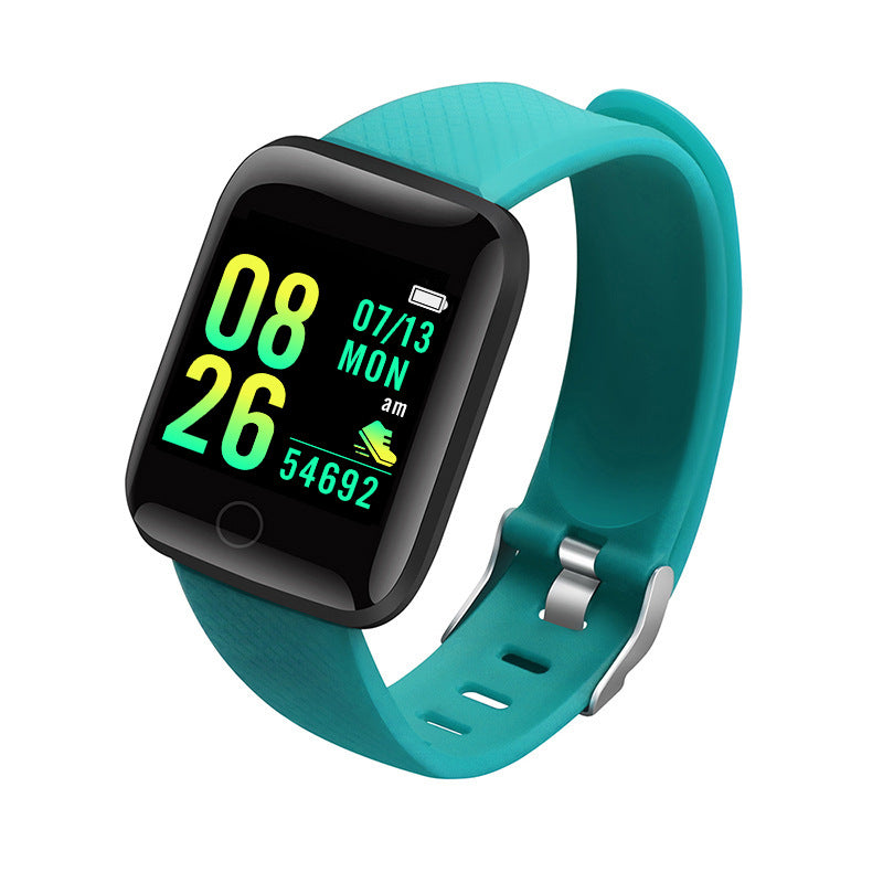 116Plus Smart Fitness Band – Color Screen & Bluetooth Smart Fitness Band Axl 116p-Green (Hryfine)