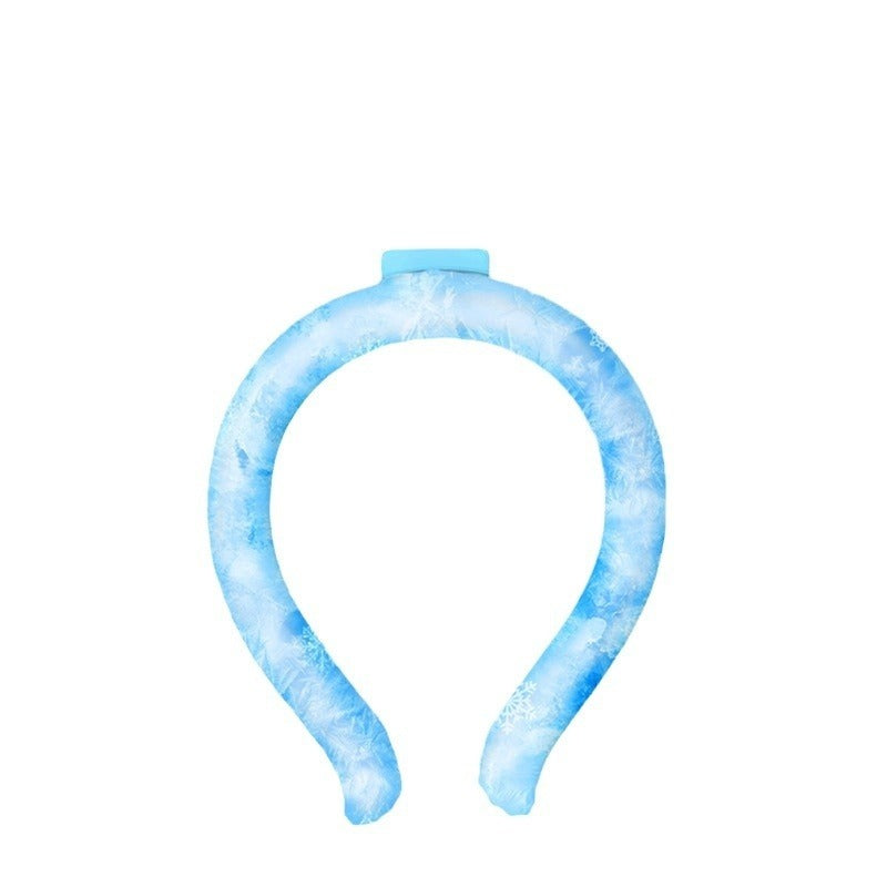 Portable Neck-Hanging Cooling Ice Ring PCM Axl